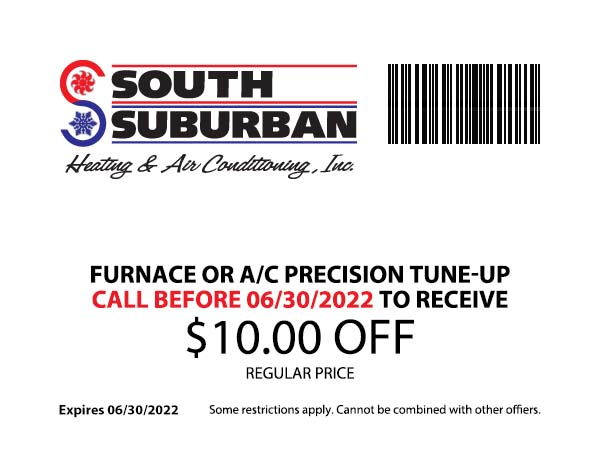 South Suburban Heating & Air Conditioning - $10 Off Furnance or AC Tune-Up